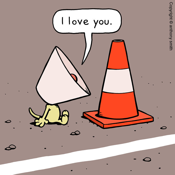 Have Fun With The Adventures Of "Cattitude Ans Doggonit", Where A Blue Cat And A Yellow Dog Are The Protagonists