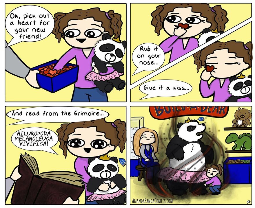 Here Are The Quirky And Fantastic Comics From Amanda Panda