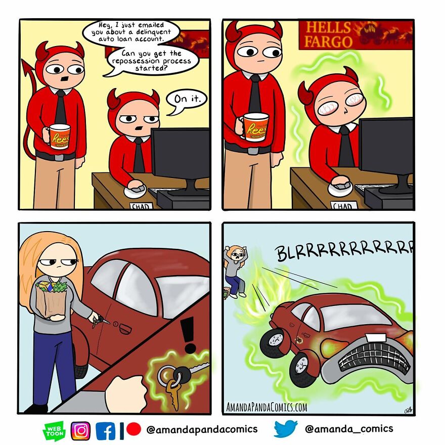 Here Are The Quirky And Fantastic Comics From Amanda Panda