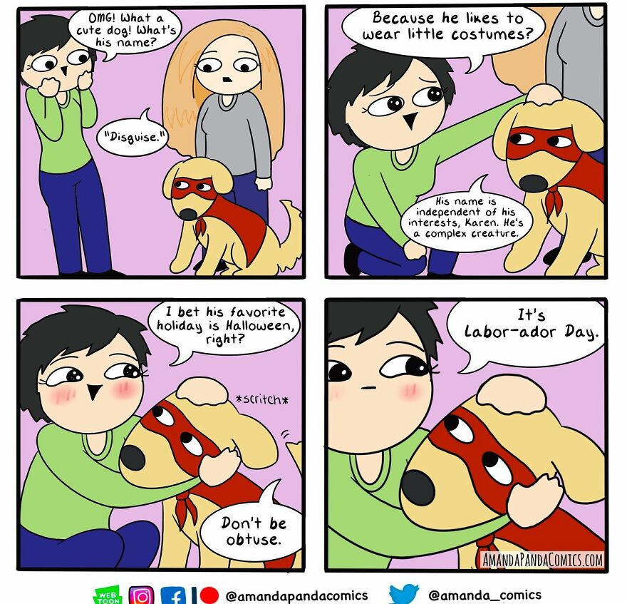 Here Are The Quirky And Fantastic Comics From Amanda Panda