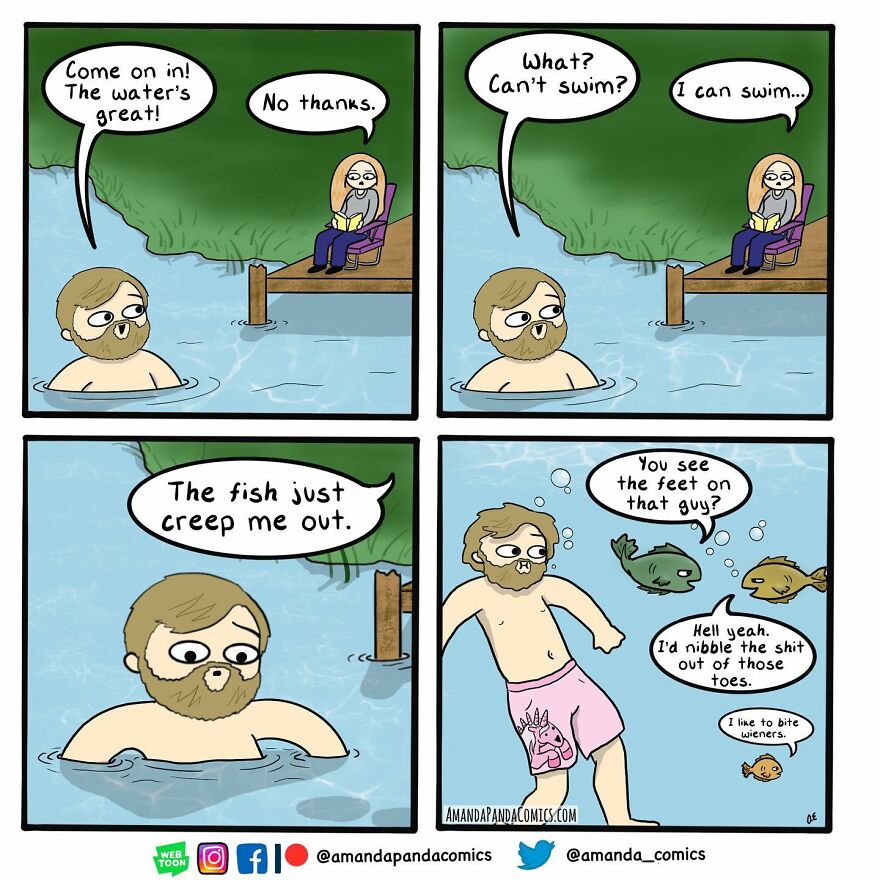 Here Are The Quirky And Fantastic Comics From Amanda Panda