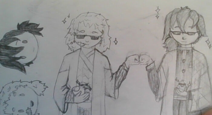 "Draw Them Fistbumping, Holding Ducks, Wearing Sunglasses"