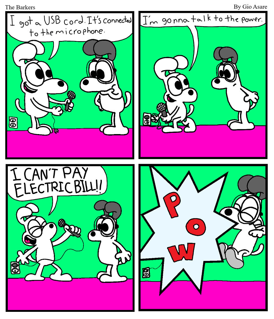 I Made 25 Comics About These 4 Dogs In Random Situations