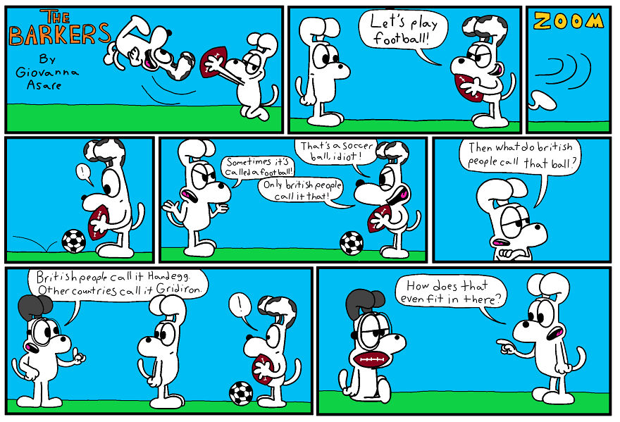 I Made 25 Comics About These 4 Dogs In Random Situations