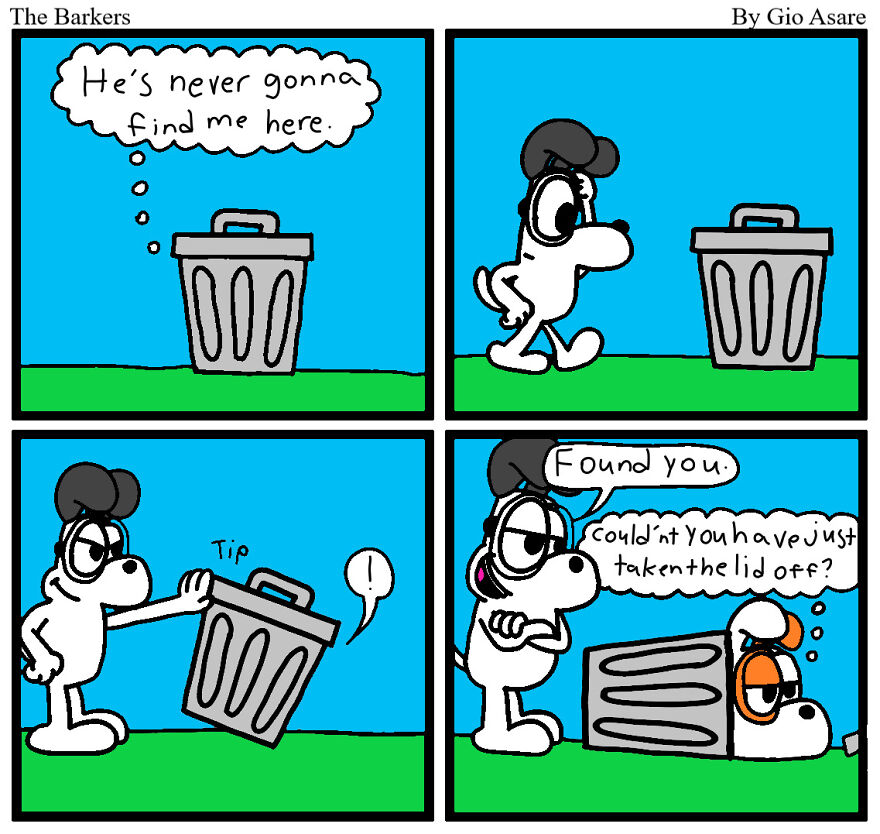 I Made 25 Comics About These 4 Dogs In Random Situations