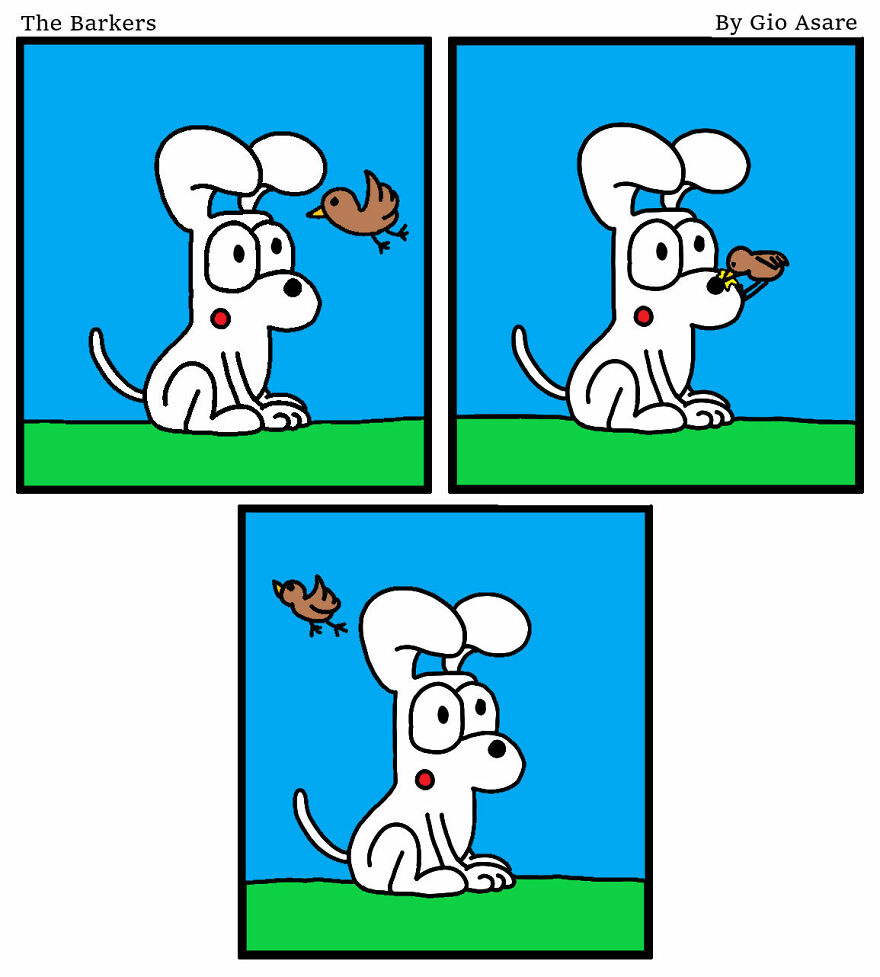 I Made 25 Comics About These 4 Dogs In Random Situations
