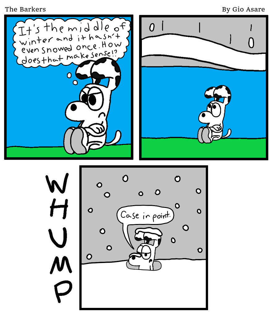 I Made 25 Comics About These 4 Dogs In Random Situations