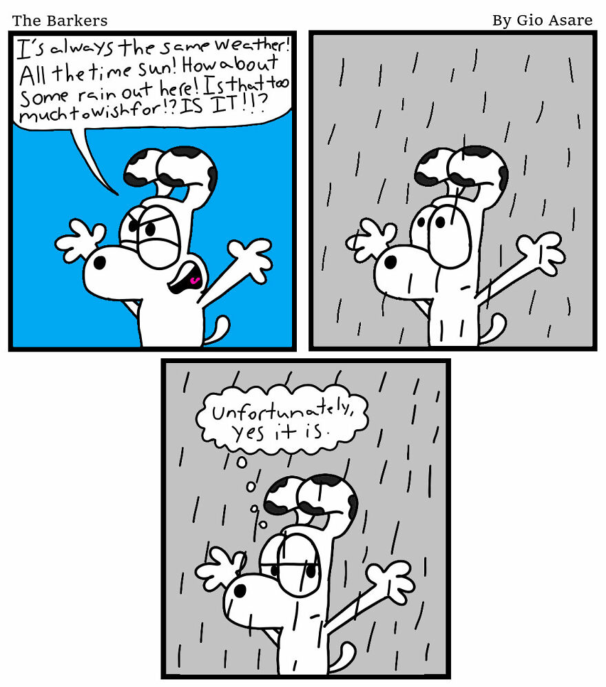 I Made 25 Comics About These 4 Dogs In Random Situations