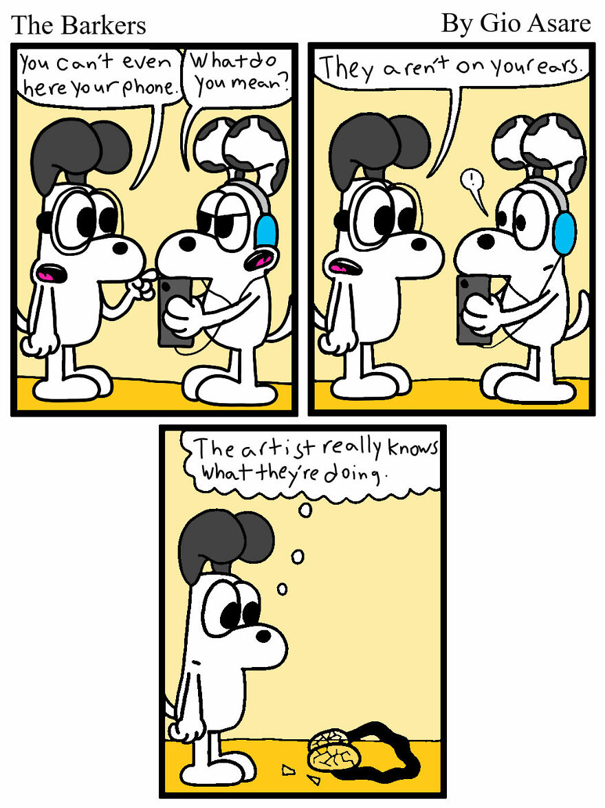 I Made 25 Comics About These 4 Dogs In Random Situations