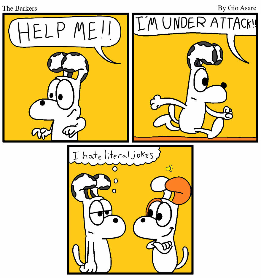 I Made 25 Comics About These 4 Dogs In Random Situations