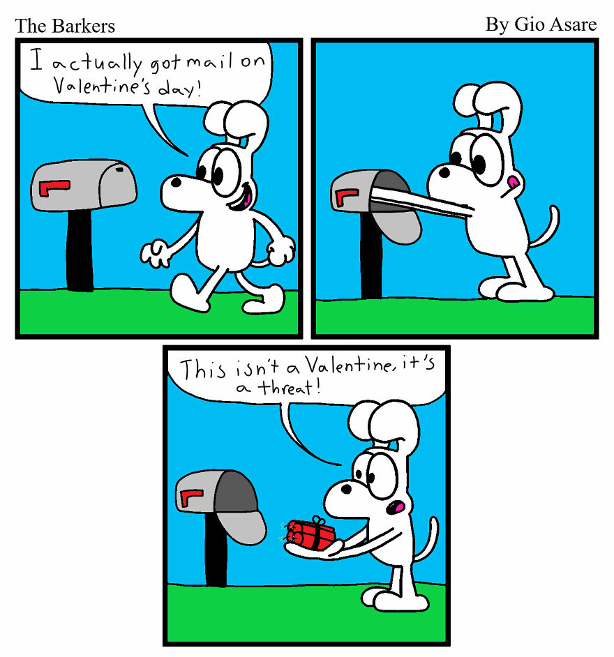 I Made 25 Comics About These 4 Dogs In Random Situations