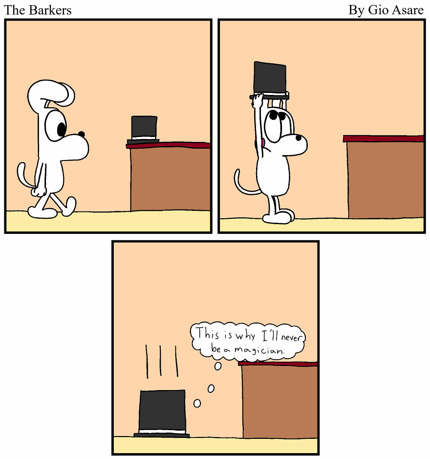 I Made 25 Comics About These 4 Dogs In Random Situations