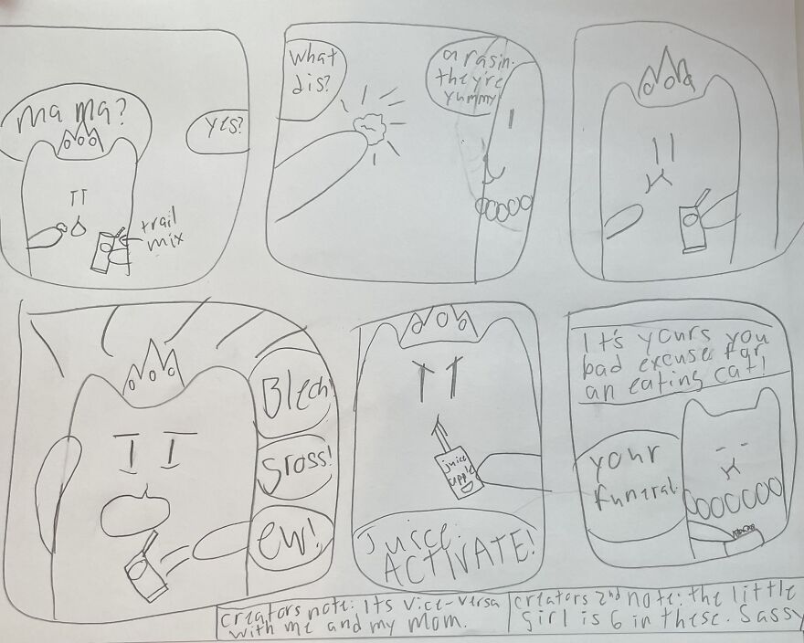 I Made Comics About A Family Of Cats