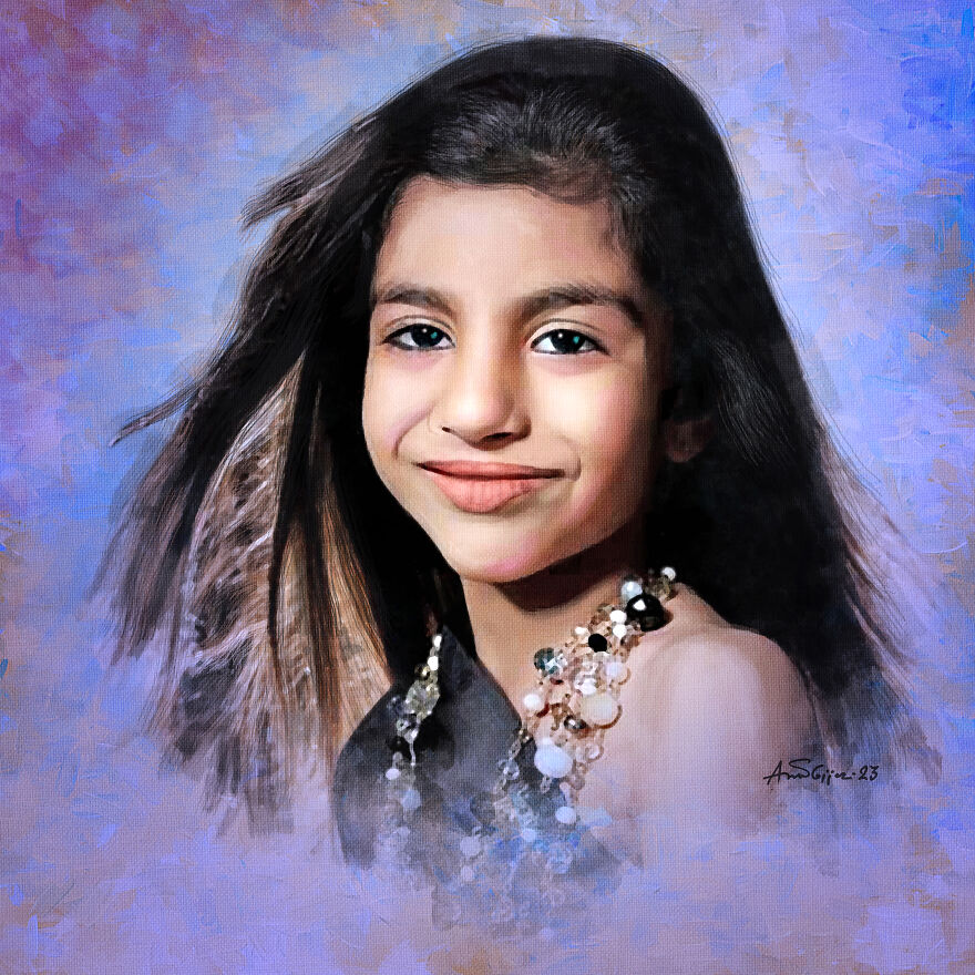 I Turn Your Favorite Photos Into Digital Portraits In A Canvas Painting Style (17 Pics)