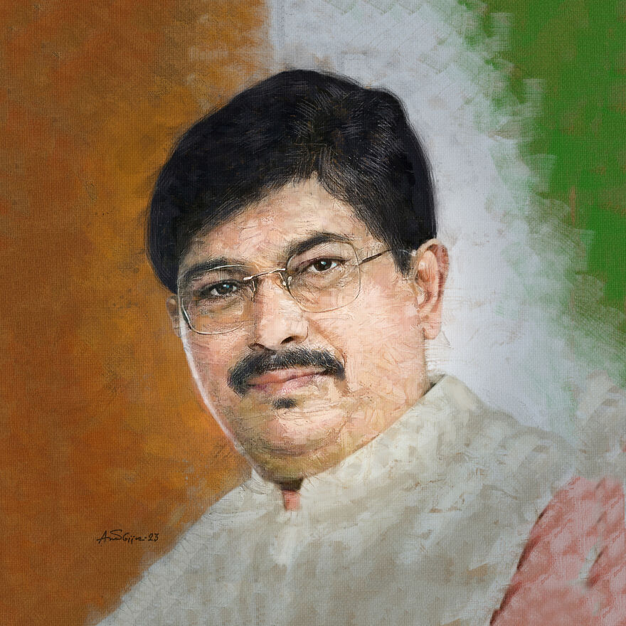 I Turn Your Favorite Photos Into Digital Portraits In A Canvas Painting Style (17 Pics)