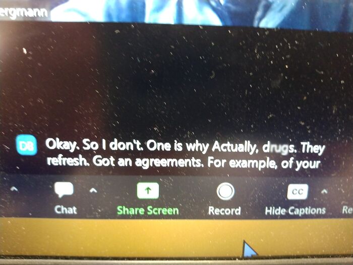 When The Closed Caption In Zoom Goes Horribly Wrong