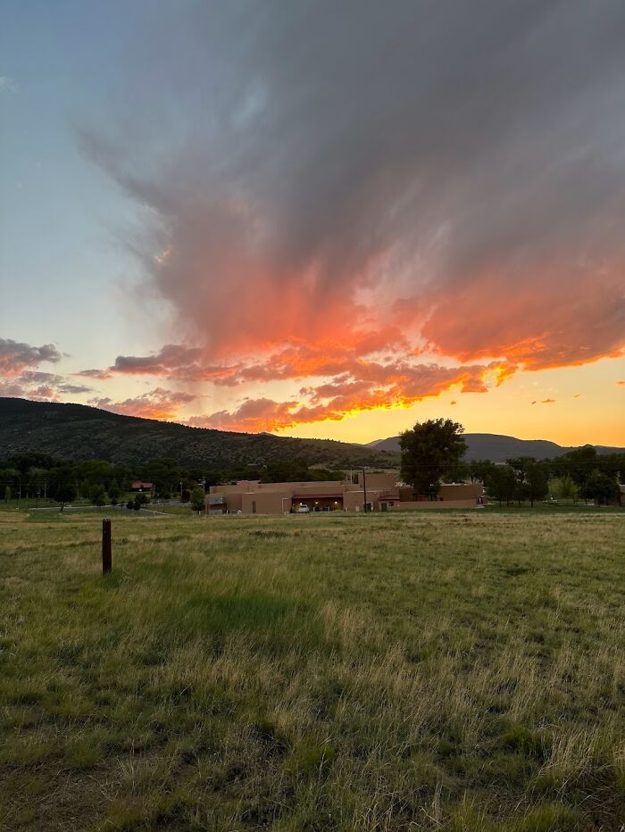 Sunset In The Mountains
