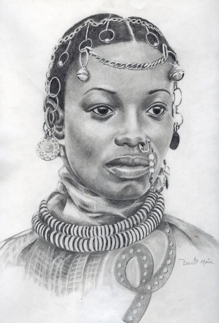 I Used To Have An Hour Communte On A Train And Had To Fill The Time Somehow. This Was One Of The Pictures I Did Then. Office Pencil On Bristol