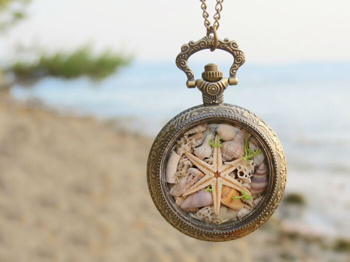 I Made Jewellery Using Shells From An Enchanting Beach