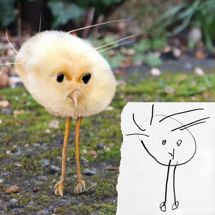 If Kids' Drawings Were Real (31 Pics)