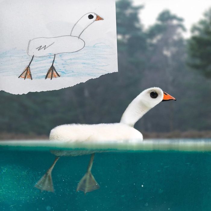 If Kids' Drawings Were Real (31 Pics)