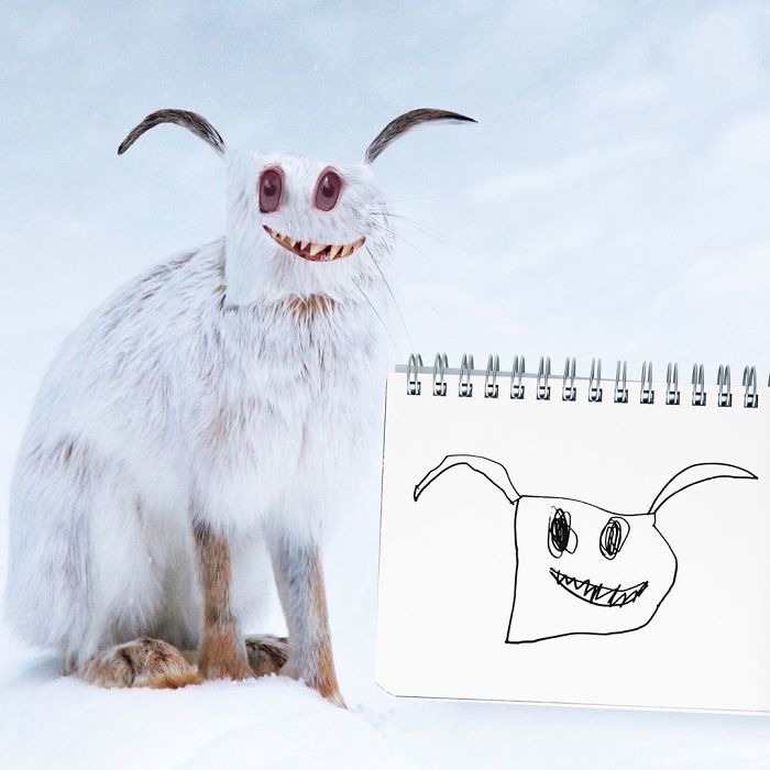 If Kids' Drawings Were Real (31 Pics)