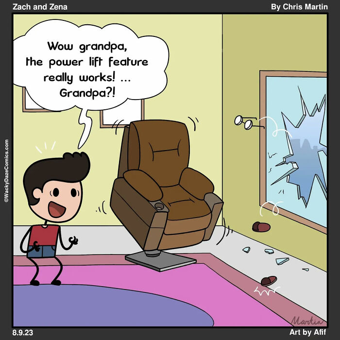 Introducing My "Zach And Zena" Cartoons