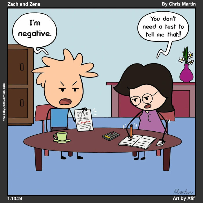 Introducing My "Zach And Zena" Cartoons