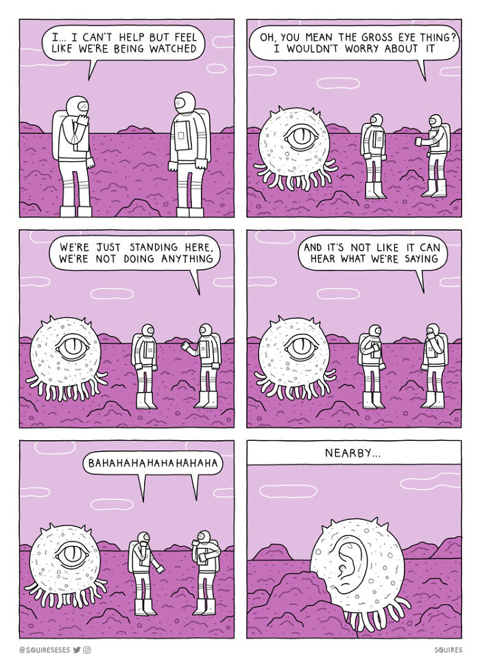 Laugh Out Loud With Squireses' Quirky Comics