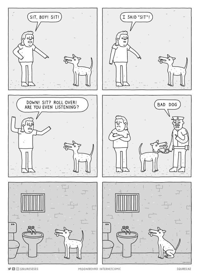 Laugh Out Loud With Squireses' Quirky Comics