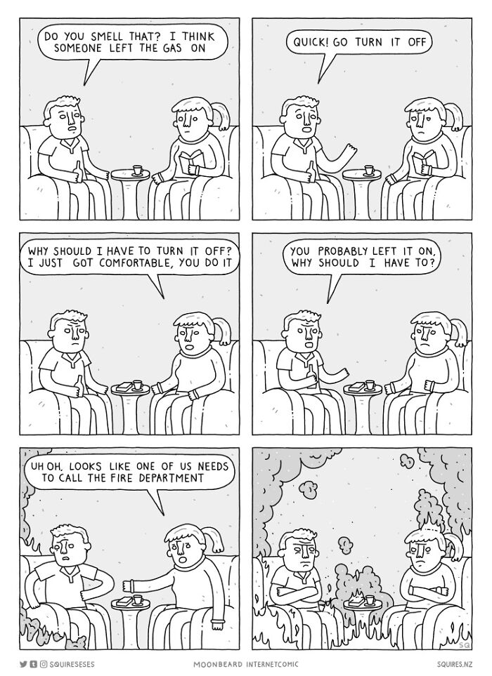 Laugh Out Loud With Squireses' Quirky Comics
