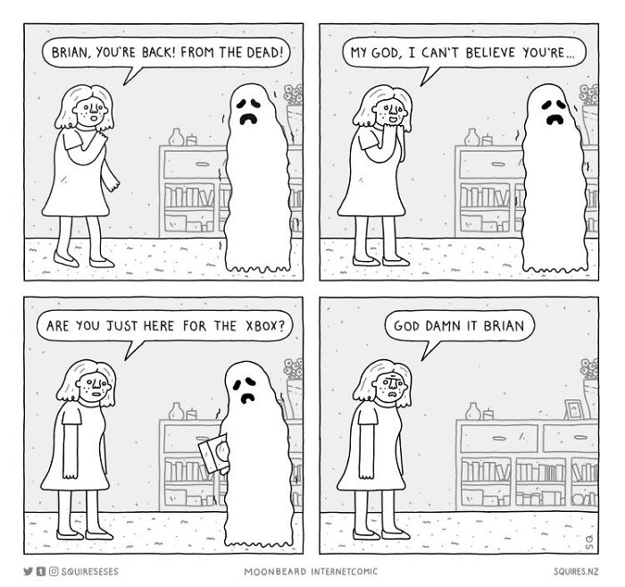 Laugh Out Loud With Squireses' Quirky Comics