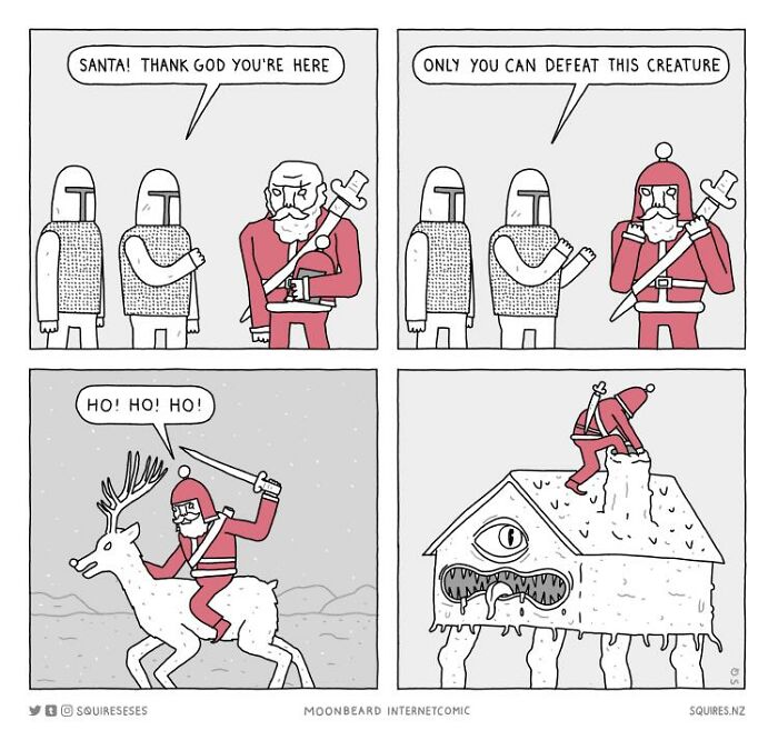 Laugh Out Loud With Squireses' Quirky Comics