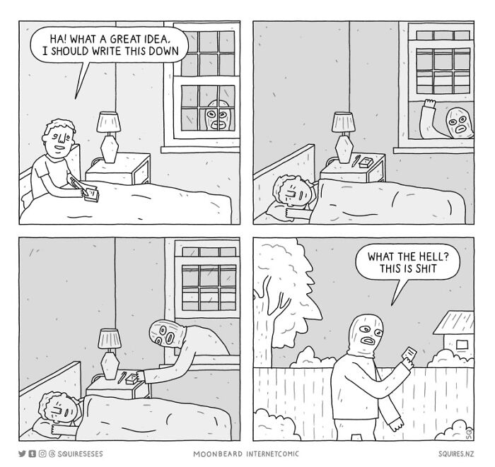 Laugh Out Loud With Squireses' Quirky Comics