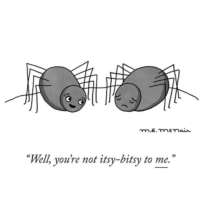 Elisabeth Mcnair's Humorous Single-Panel Comic