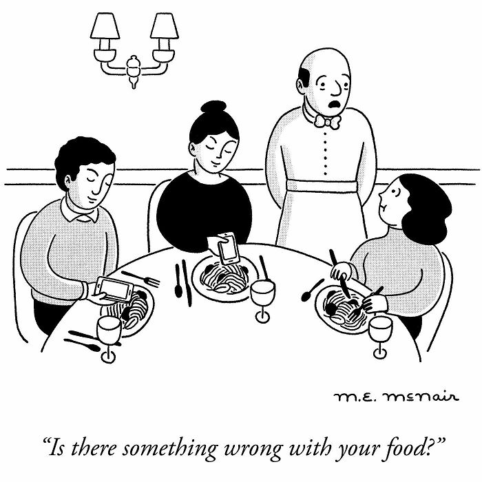 Elisabeth Mcnair's Humorous Single-Panel Comic