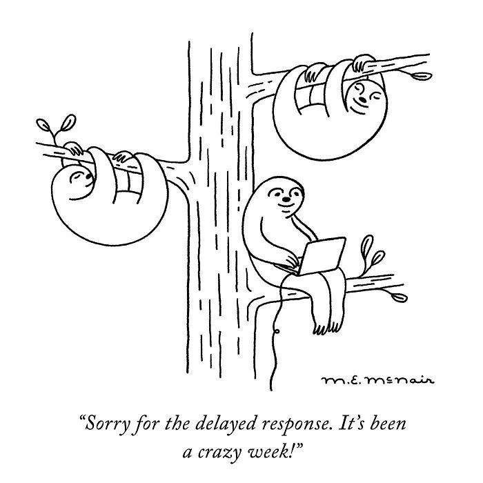 Elisabeth Mcnair's Humorous Single-Panel Comic