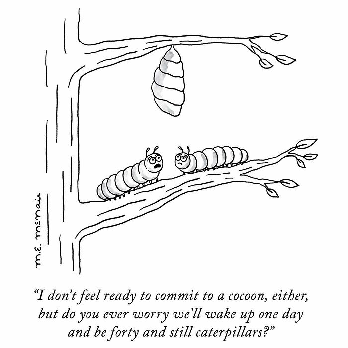 Elisabeth Mcnair's Humorous Single-Panel Comic