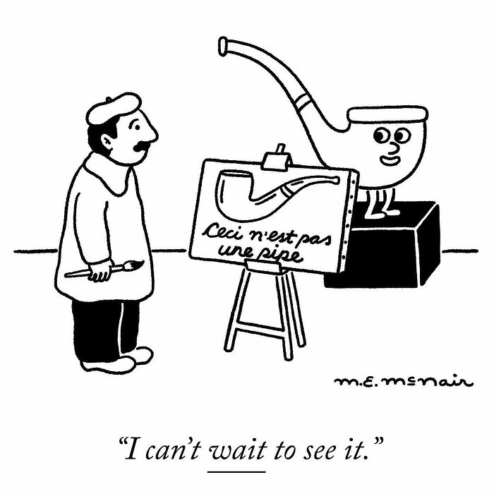 Elisabeth Mcnair's Humorous Single-Panel Comic