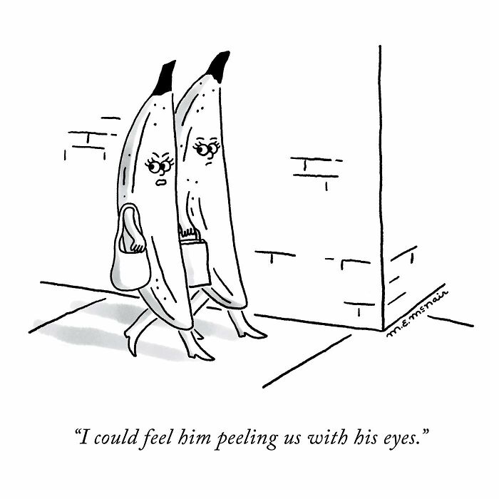 Elisabeth Mcnair's Humorous Single-Panel Comic