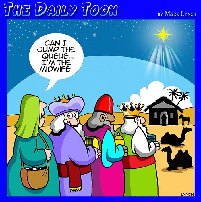 Meet Mark Lynch's Fun Single-Panel Comics