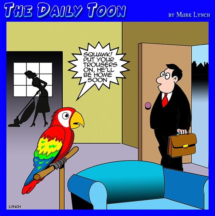 Meet Mark Lynch's Fun Single-Panel Comics