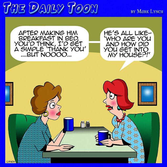 Meet Mark Lynch's Fun Single-Panel Comics