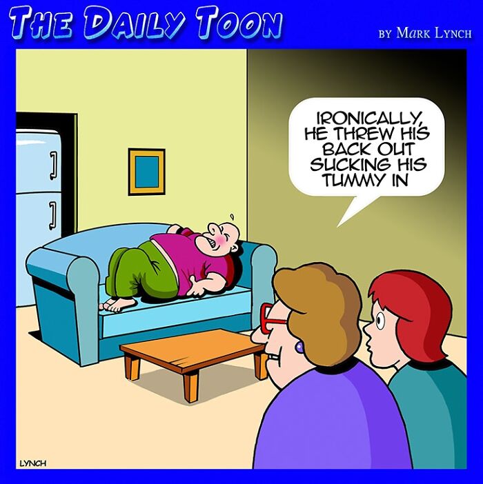 Meet Mark Lynch's Fun Single-Panel Comics