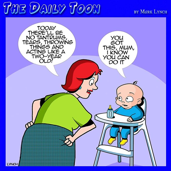 Meet Mark Lynch's Fun Single-Panel Comics