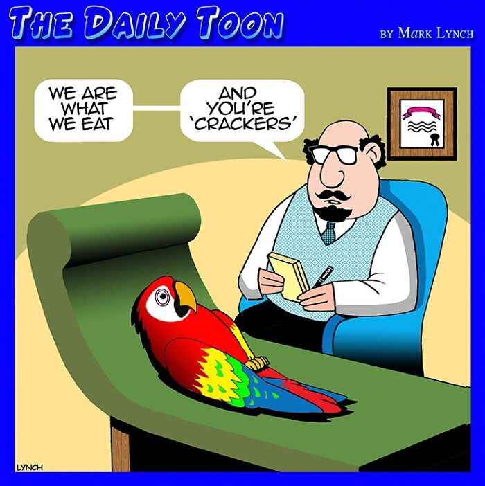 Meet Mark Lynch's Fun Single-Panel Comics