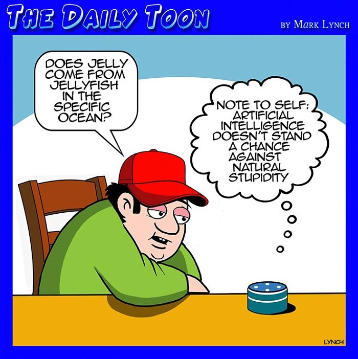 Meet Mark Lynch's Fun Single-Panel Comics