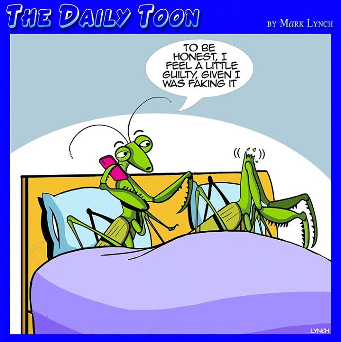 Meet Mark Lynch's Fun Single-Panel Comics