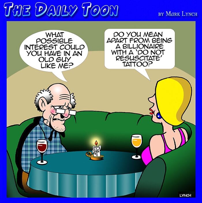 Meet Mark Lynch's Fun Single-Panel Comics