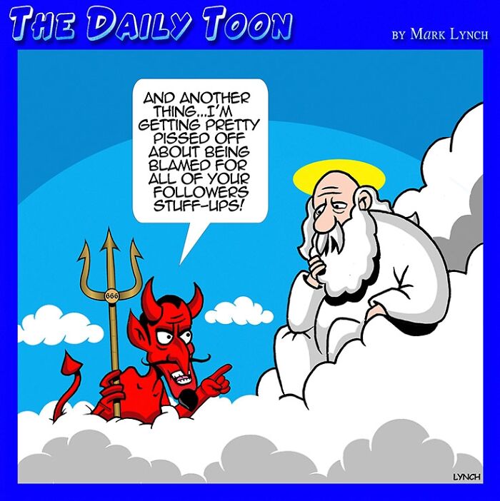 Meet Mark Lynch's Fun Single-Panel Comics